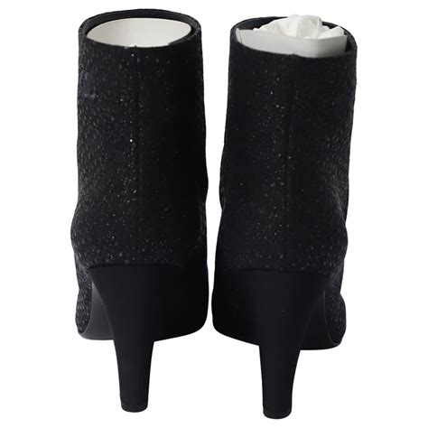 chanel mademoiselle boots|chanel mademoiselle ankle boots.